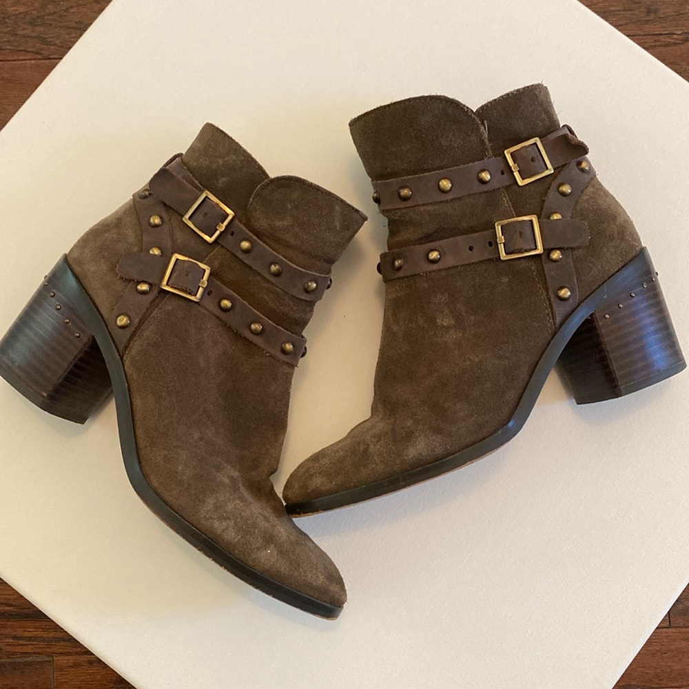 Nicole Brown Booties